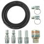 Imagem de Kit Mangueira de Ar 10m Com Acessórios Para Compressor