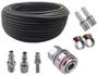 Imagem de Kit Mangueira Pneumáticas Compressor 300 Psi 1/4 10m