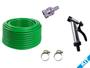 Imagem de Kit Mangueira Verde Pet 1/2" 10 M PVC Com Engate E Esguicho