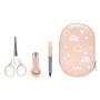 Imagem de Kit Manicure Com Estojo Higiene Bebê Rosa Buba