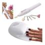 Imagem de Kit Manicure / Pedicure Com Secador De Unhas Mini + Polidor