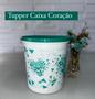 Imagem de Kit Mantimento Tupper Caixa Coração Verde Tupperware