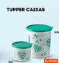 Imagem de Kit Mantimento Tupper Caixa Coração Verde Tupperware