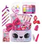 Kit Maquiagem Criança Infantil Maleta + Batom Sombra Pincel IG159 Imagem de Kit Maquiagem Criança Infantil Maleta + Batom Sombra Pincel IG159
