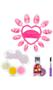 Imagem de Kit Maquiagem Infantil Kids Make Brinq Unha Gloss Sombra