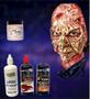 Imagem de Kit Maquiagem Pro Fake Scar Halloween Machucado Sangue Falso