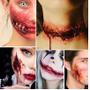 Imagem de Kit Maquiagem Pro Fake Scar Halloween Machucado Sangue Falso