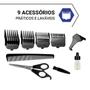 Imagem de Kit Máquina Cortar Cabelo Barba Philco 4 pentes PCR04 9 Acessórios 18W Cerâmica 3mm 6mm 9mm e 12mm