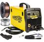 Imagem de Kit Maquina De Solda Inversora Multiprocesso Mig 160i Eletrodo 220v Arames Esab
