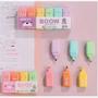 Imagem de Kit marca texto boow fluorescence com 6 cores