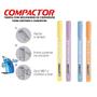 Imagem de Kit Marca Texto C/4 Cores Pasteis Destaq Compactor