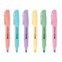 Imagem de Kit Marca Texto CIS Mini Lumini Pastel 6 Cores