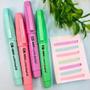 Imagem de Kit Marca Texto CIS Mini Lumini Pastel 6 Cores