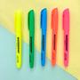 Imagem de Kit Marca Texto Cor Verde Neon Com 2 Unidades Masterprint Grifa Destaca