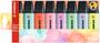Imagem de Kit marca texto Stabilo com 8 cores pastel 70/8-3