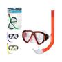 Imagem de Kit Máscara De Mergulho Com Respirador Snorkel Juvenil