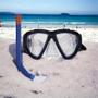 Imagem de Kit Máscara De Mergulho Com Respirador Snorkel Juvenil