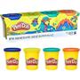 Imagem de Kit Massinha com 4 Potes Play Doh - Hasbro B5517
