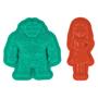 Imagem de Kit Massinha De Modelar Colorida Moana E Maui Brinquedo Com Acessórios 4 Potinhos De Massa - Cotiplás