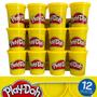 Imagem de Kit massinha play doh 12 potes escolha sua cor hasbro e4829