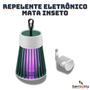 Imagem de Kit Mata Mosquito Repelente Eletrônico e Raquete Elétrica Bivolt Recarregável