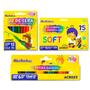 Imagem de Kit material de desenho e pintura completo com 13 itens