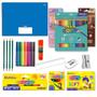 Imagem de Kit material de desenho e pintura completo com 13 itens