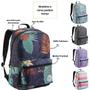 Imagem de Kit Material Escolar com 37 itens Ensino Médio Colegial Faculdade Universidade Unissex Aluno Adulto Mochila Estojo Canet