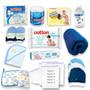 Imagem de Kit maternidade 12 itens Kit higiene para Recém nascido Cor:Itens de HigieneTamanho:8 itens