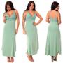 Imagem de KIT Maternidade Camisola Amamentar Longa com Robe + Camisola Gestante Estilo Sedutor - V219