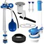 Imagem de Kit Mecanismo Reparo Completo Universal Acionamento Superior C/ Boia Acoplada Caixa Descarga  Valeplast