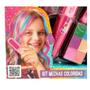 Imagem de Kit Mechas Coloridas Infantil Make Brinq 6 cores - Polibrinq