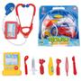 Imagem de Kit Médico Brinquedo Infantil com Maleta Doutor Fenix 10 Peças Azul e Vermelho