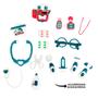 Imagem de Kit Médico de Brinquedo 25 Peças com Acessórios Brinquedo para Criança Infantil Educativo Faz de Conta Medicina Criatividade Dia das Crianças