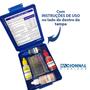 Imagem de Kit Medidor Análise Cloro Ph Alcalinidade Para Água de Piscinas 3 em 1 Nacionnal Piscinas