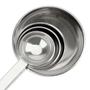 Imagem de Kit Medidor Confeiteiro Colheres Inox Onix 4Pç Medida Colher