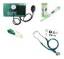 Imagem de Kit Medidor De Pressão Com Esteto Duplo + Garrote + Termometro