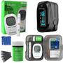 Imagem de Kit Medidor Glicose Multilaser GlicoCheck Tiras Aparelho Medir Diabetes