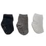 Imagem de Kit Meia 3 Pares Infantil Casual em Algodão Cano Curto Antiderrapante Trifil T06023