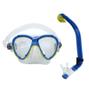 Imagem de Kit Mergulho Infantil Mascara E Snorkel Com Valvula Seasub