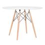 Imagem de KIT - Mesa Eames 100 cm + 4 cadeiras Eiffel DAW