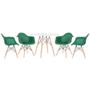 Imagem de KIT - Mesa Eames 100 cm + 4 cadeiras Eiffel DAW