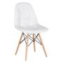 Imagem de KIT - Mesa Eames 100 cm + 5 cadeiras estofadas Eiffel Botonê