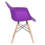 Imagem de KIT - Mesa Eames 70 cm + 2 cadeiras Eiffel DAW com braços