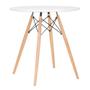 Imagem de KIT - Mesa Eames Eiffel 70 cm + 2 cadeiras estofadas Botonê
