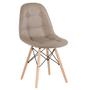 Imagem de KIT - Mesa Eames Eiffel 90 cm + 5 cadeiras estofadas Botonê