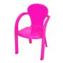 Imagem de Kit Mesa Infantil Com Estojo E Cadeira Infantil Rosa Usual