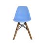 Imagem de Kit Mesa Redonda Branca 60cm + 2 Cadeiras Charles Eames Eiffel Infantil Kids Rosa Claro