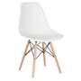 Imagem de KIT - Mesa redonda Eames 70 cm preto + 2 cadeiras Eiffel DSW