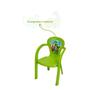 Imagem de Kit Mesinha com 1 Cadeira Plastico Verde Infantil Dinossauro suporta 25Kg